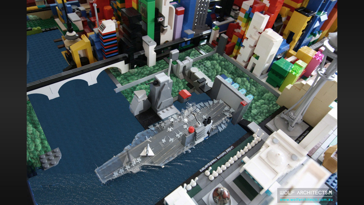 Lego city display