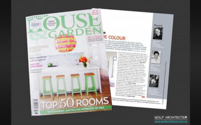 House and Garden magazine.