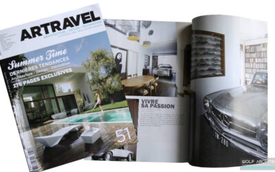 Wolf Architects featured in Artravel Magazine.