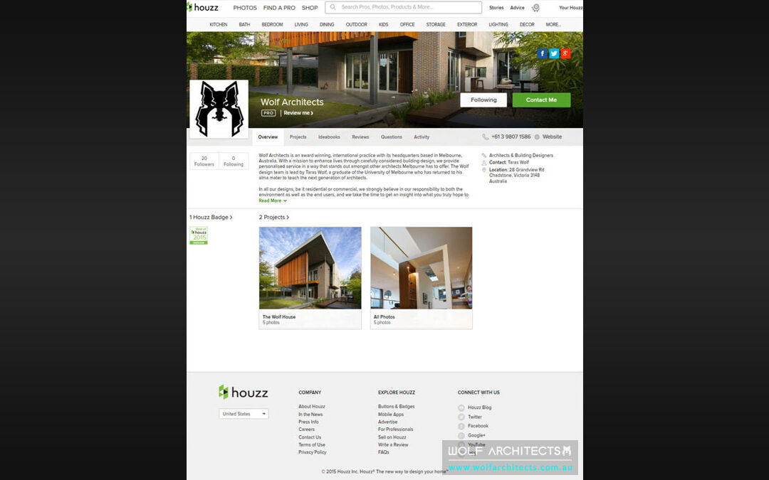 Best of Houzz 2015 Winner!