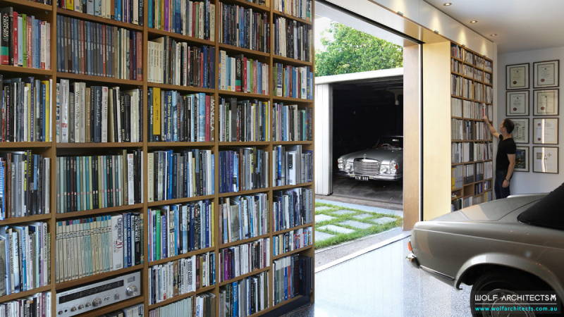 Wolf Architects Office Library