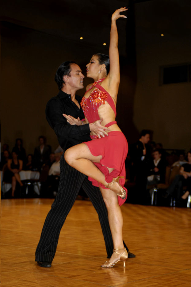 Taras and partner dancing