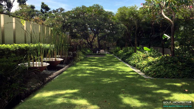 Tropical Resort Garden