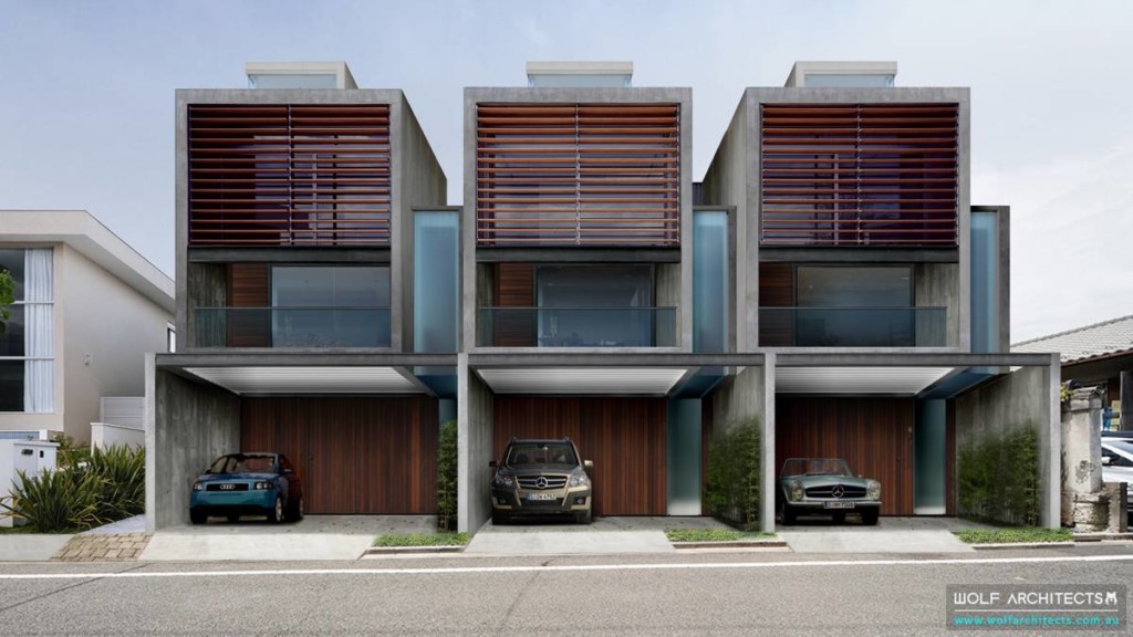 Multi unit town house development