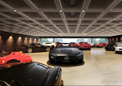 Beautiful cars and beautiful garages